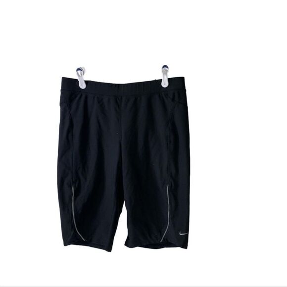 Nike Medium Black Biker‎ Shorts - Picture 1 of 6